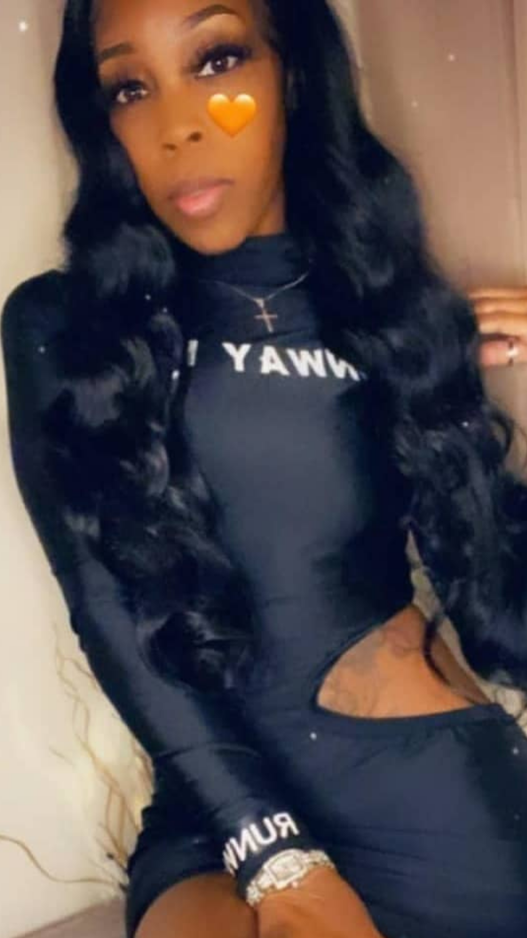Runway Heist cut out dress