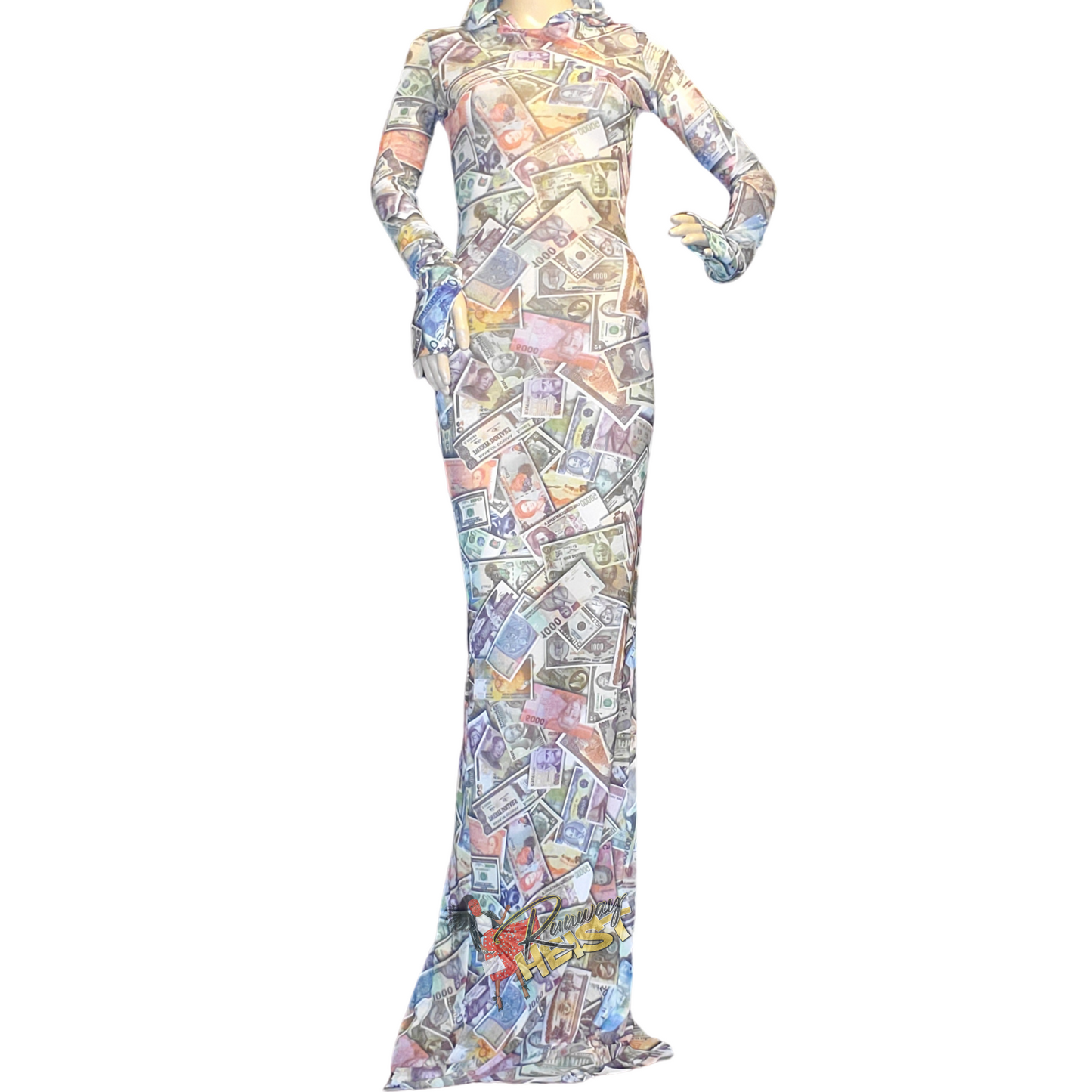 Money Bag Maxi Dress (ship in 7-14 days)