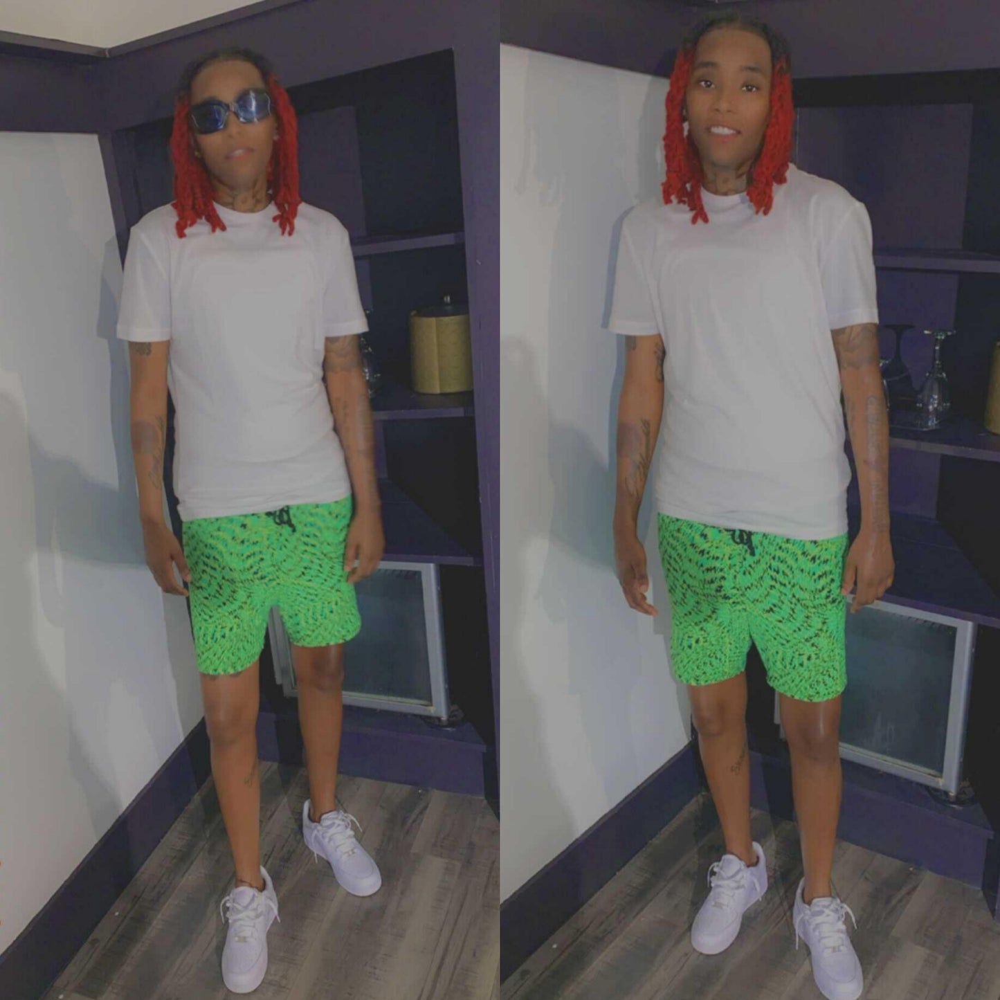 Neon Unisex shorts