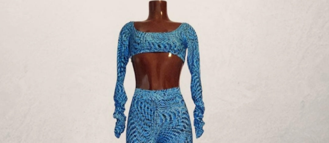 Neon Stacked sleeves Top (Ship in 5-7 days)