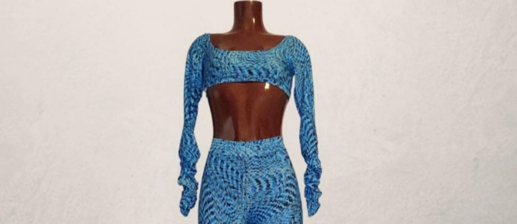 Neon Stacked sleeves Top (Ship in 5-7 days)